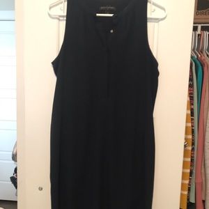 Banana republic blue dress with pockets